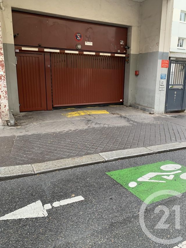 Parking à louer PARIS